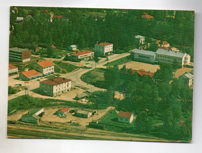 Haapamäki: ilmakuva,  (Velj.Karhumäki  1494)