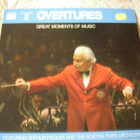 FIEDLER & BOSTON POPS : OVERTURES (LP) - pikkukuva 1