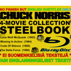 NEW CHUCK NORRIS 4-MOVIE STEELBOOK - FREE SHIPPING ! - pikkukuva 5