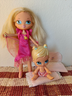Bratz: 2 x Cloe nuket kidz ja baby Bratz