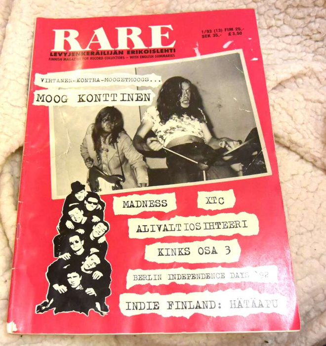 Rare lehti 1/93 musiikkilehti