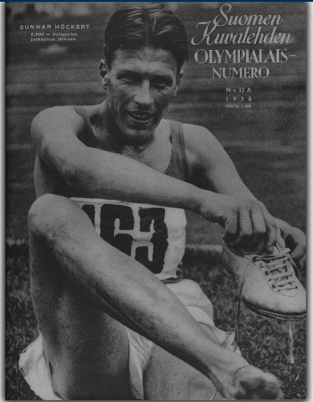 ååki . OLYMPIA 1936 . Berliini . Suomen Kuvalehti 1936 32/A