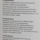 Bellus 1500W öljylämmitin lämpöpatteri vihreä *Käyttämätön* - pikkukuva 2