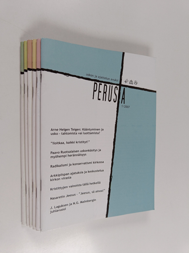 Perusta vuosikerta 2007 (6 numeroa) - uskon ja ajattelun ...