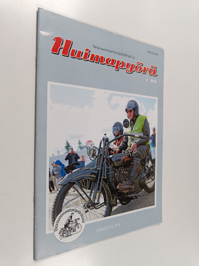 Huimapyörä 4/2016 : Veteraanimoottoripyöräklubi ry:n jäse...