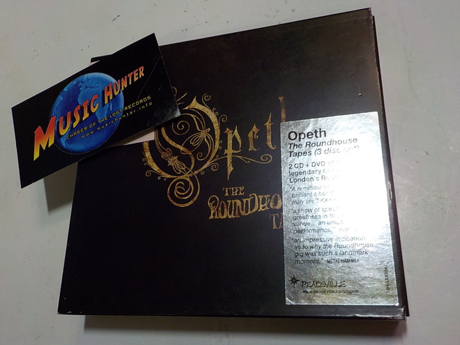 OPETH - THE ROUNDHOUSE TAPES 2CD+DVD BOKSI