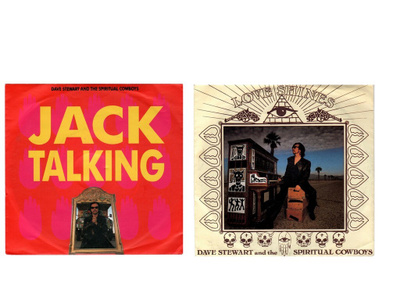 Dave Stewart And The Spiritual Cowboys: Kaksi 7" Sinkkua