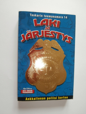 AKU ANKAN TASKUKIRJA TASKARIN TEEMANUMERO 14 LAKI JA JÄRJEST