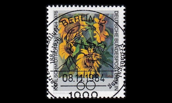 Berlin 728 o Karl Schmidt-Rottluff EPL (1984)