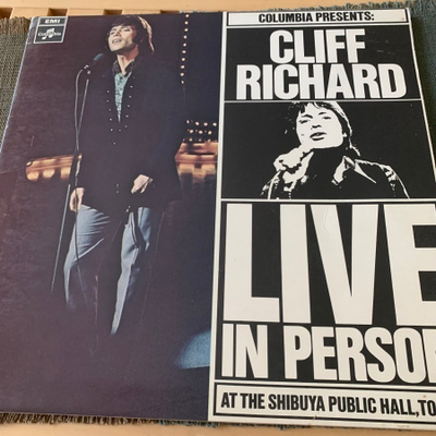 CLIFF RICHARD: Live In Person. * HOL 1968