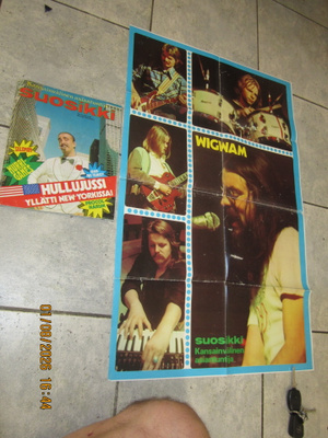 SUOSIKKI 12 / 1975 + ISO JULISTE WIGWAM