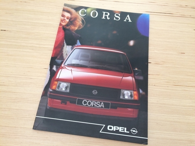 Myyntiesite - Opel Corsa - 7/1989