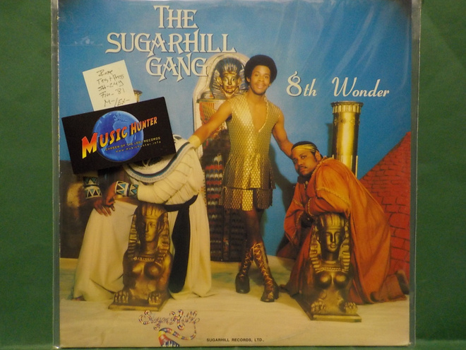 THE SUGARHILL GANG - 8TH WONDER - FIN 81 M-/EX- LP