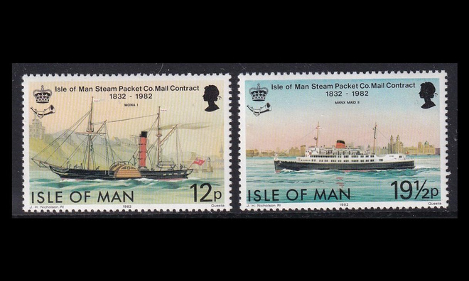 Mansaari 215-6 ** Laivoja postisopimus 150v (1982)