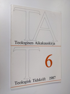 Teologinen aikakauskirja 6/1987