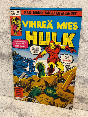 Vihreä mies Hulk (nro. 1/83)