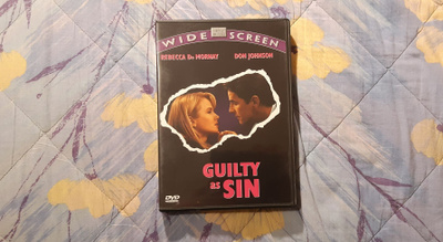 GUILTY AS SIN - SYYLLINEN dvd 1993
