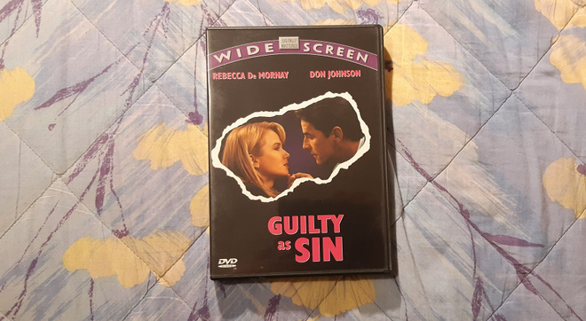 GUILTY AS SIN - SYYLLINEN dvd 1993