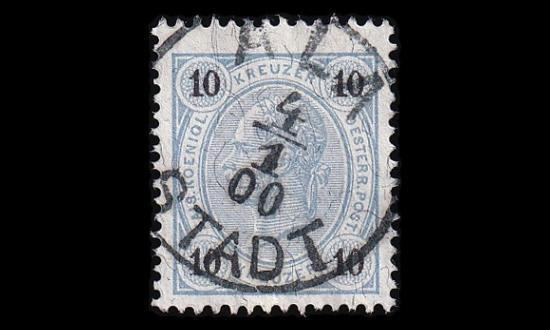 Itävalta 54D o Franz Joseph 10 Kr (K13:13½) (1890)