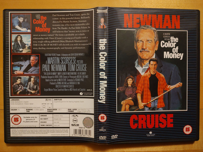 The Color of Money DVD
