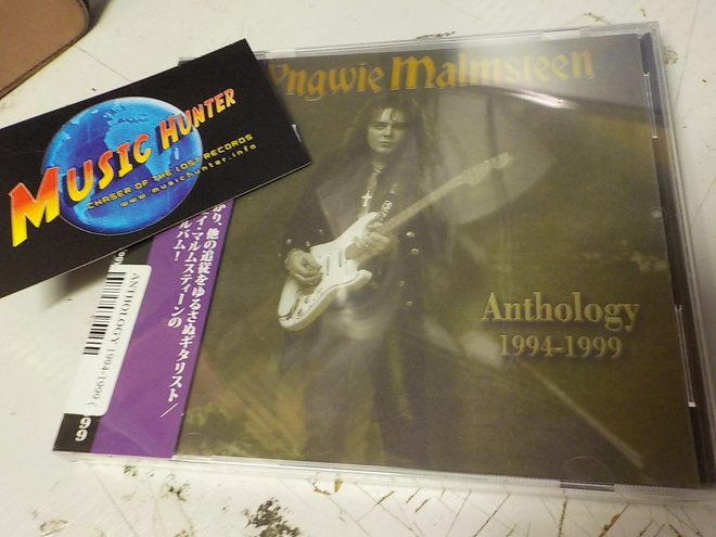 YNGWIE MALMSTEEN - ANTHOLOGY 1994-1999 UUSI CD