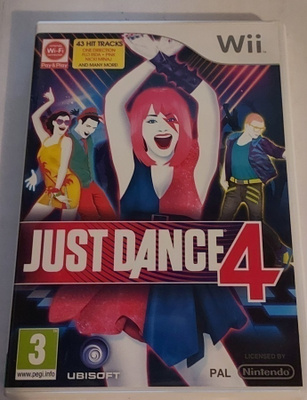 * Just Dance 4 Wii / Wii U PAL MIB Lue Kuvaus