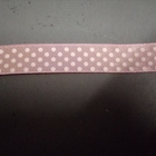 Vaaleanpunainen polka dot nauhaa 4.5-5 metriä - pikkukuva 3