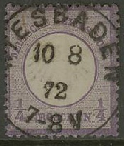 Saksa Mi 1 loisto Wiesbaden -72