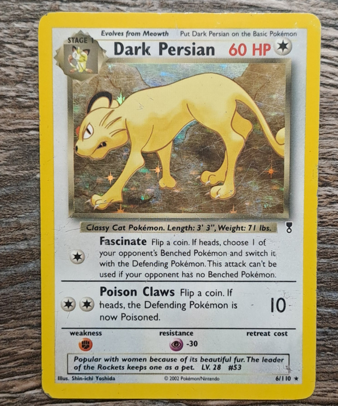 Dark persian legendary collection holo!