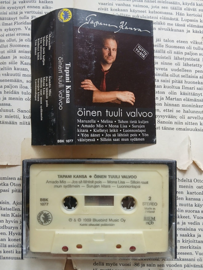 Tapani Kansa - Öinen tuuli valvoo (C-kasetti)
