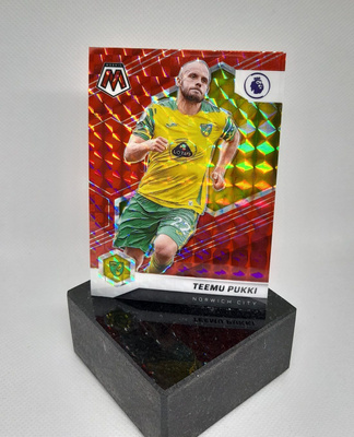 Teemu Pukki Mosaic Red, Panini Keräilykortti erikoiskortti