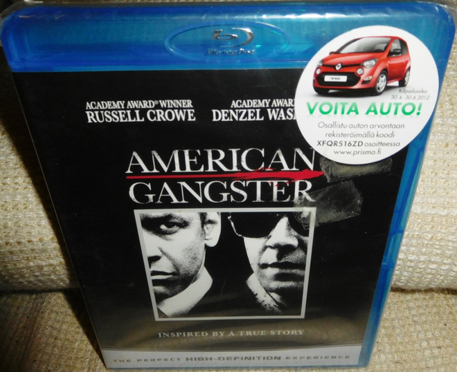 American Gangster (muoveissa) Blu-ray