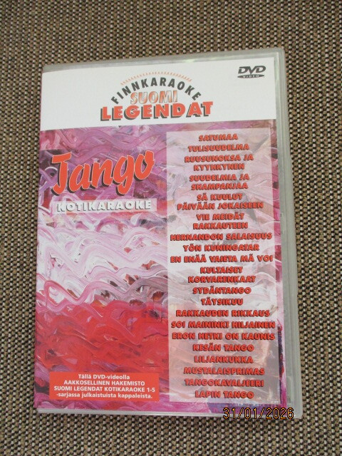 KOTIKAROKE 4 TANGO SUOMILEGENDAT