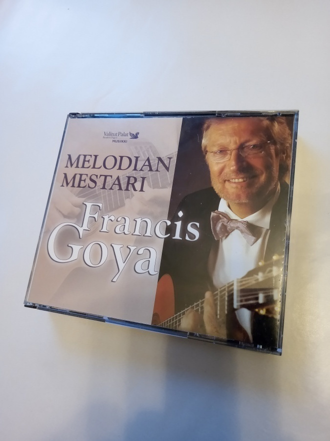 4CD FRANCIS GOYA - Melodian Mestari ( Sis.postikulut )