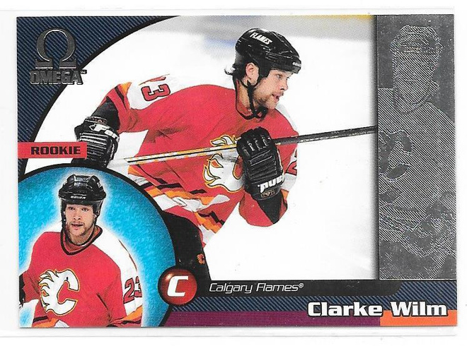 1998-99 Pacific Omega #37 Clarke Wilm Calgary Flames RC