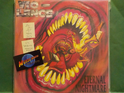 VIO-LENCE - ETERNAL NIGHTMARE - US 2017 EX/M- 2LP