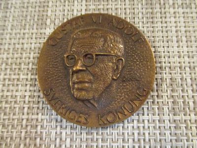 Gustaf VI Adolf Sveriges Konung 1972/R-K.zon.