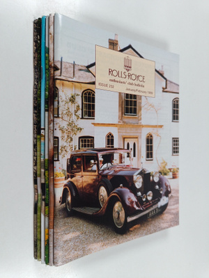 Rolls-Royce enthusiasts' club bulletin vuosikerta 1999