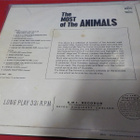 THE ANIMALS - THE MOST OF EX-/EX- LP - pikkukuva 2