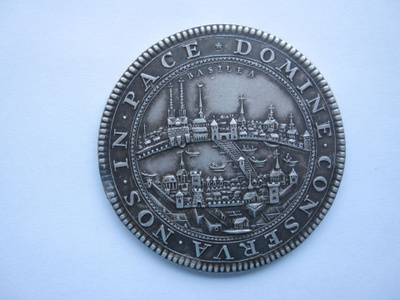Basel 2 thaler 1958 hopeaa