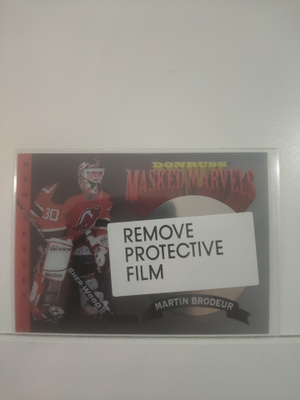 1994-95 Donruss - Masked Marvels #2 Martin Brodeur