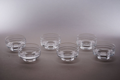 1031. 6kpl Iittala 'Pisararengas' kulho, Timo Sarpaneva.
