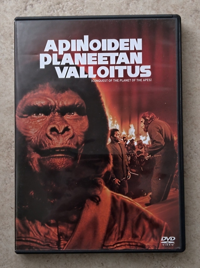 Apinoiden planeetan valloitus (1972), DVD.