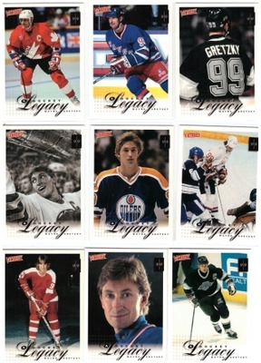 9 x WAYNE GRETZKY 99-00 Victory Lagacy