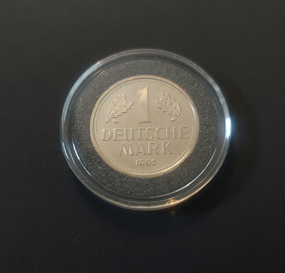 1 Mark 1995 F Saksa – Key date, lyöntimäärä 20 000 kpl - UNC