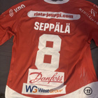 Vaasan Sport Game Worn Pelipaita - Seppälä #8 - pikkukuva 2