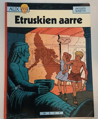 Alix; Etruskien aarre 1974 painos