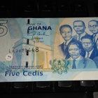 Ghana 5 Cedis 2007 P38 UNC - pikkukuva 1