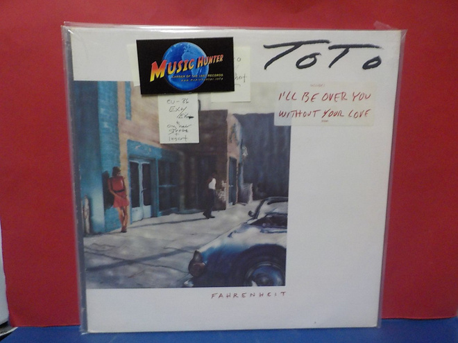 TOTO - FAHRENHEIT EX+/EX- EU -86 PRESS LP