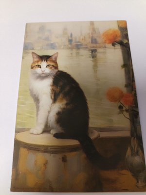 Kissa  kortti, kulkematon.